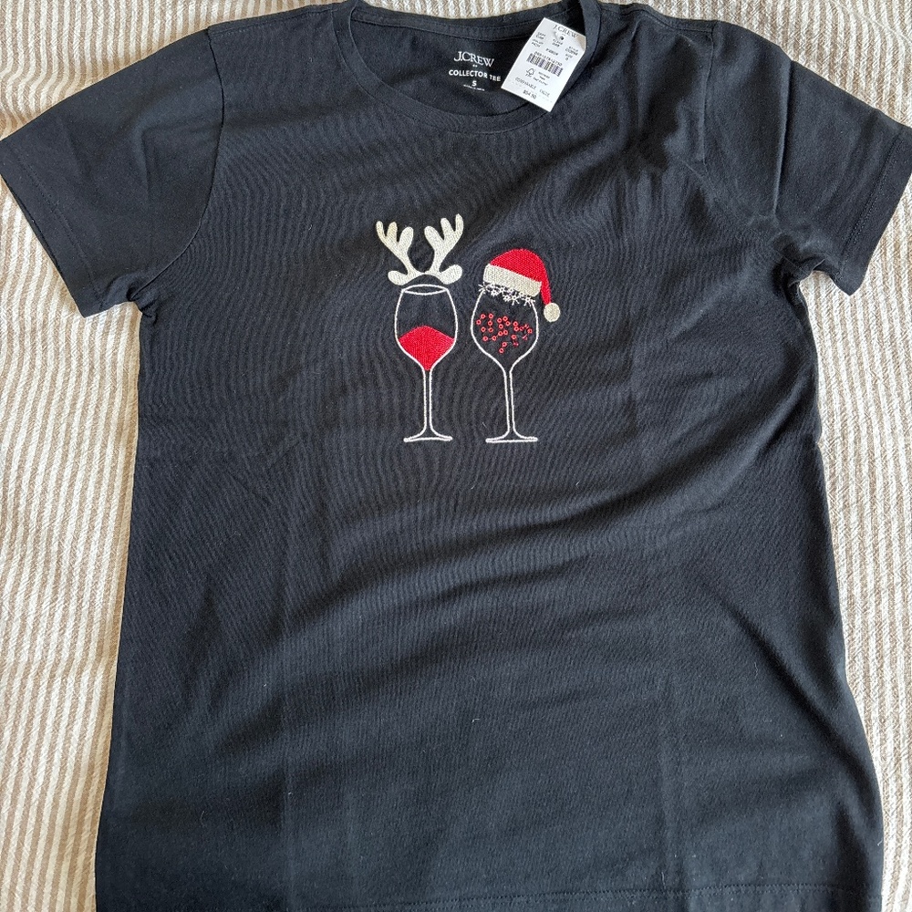 NWT J. Crew Christmas Collector Tee